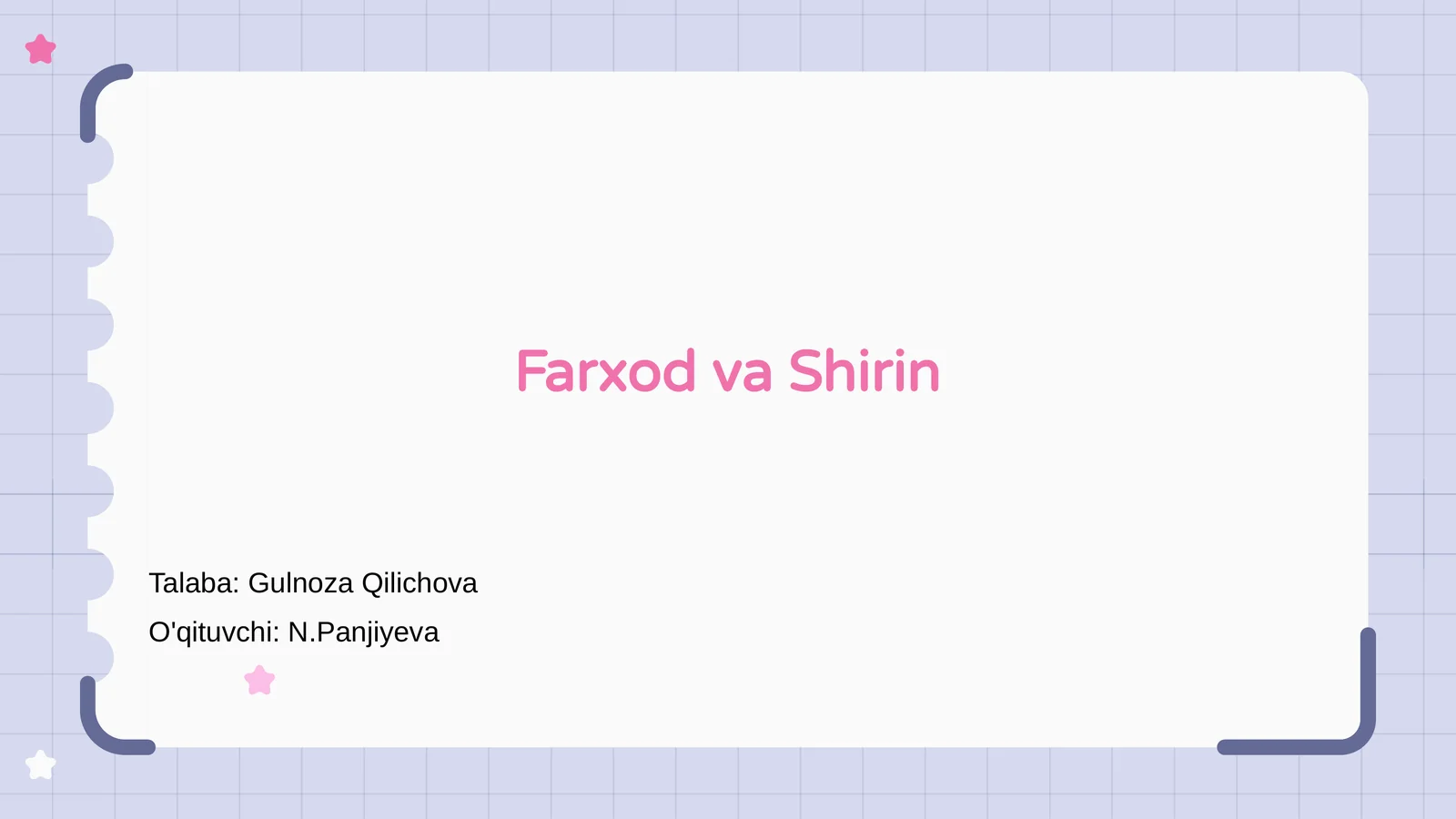 Farxod va Shirin