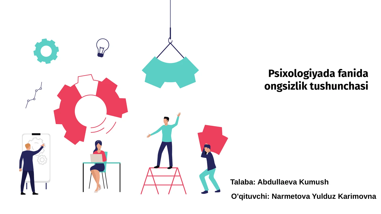 Psixologiyada fanida ongsizlik tushunchasi