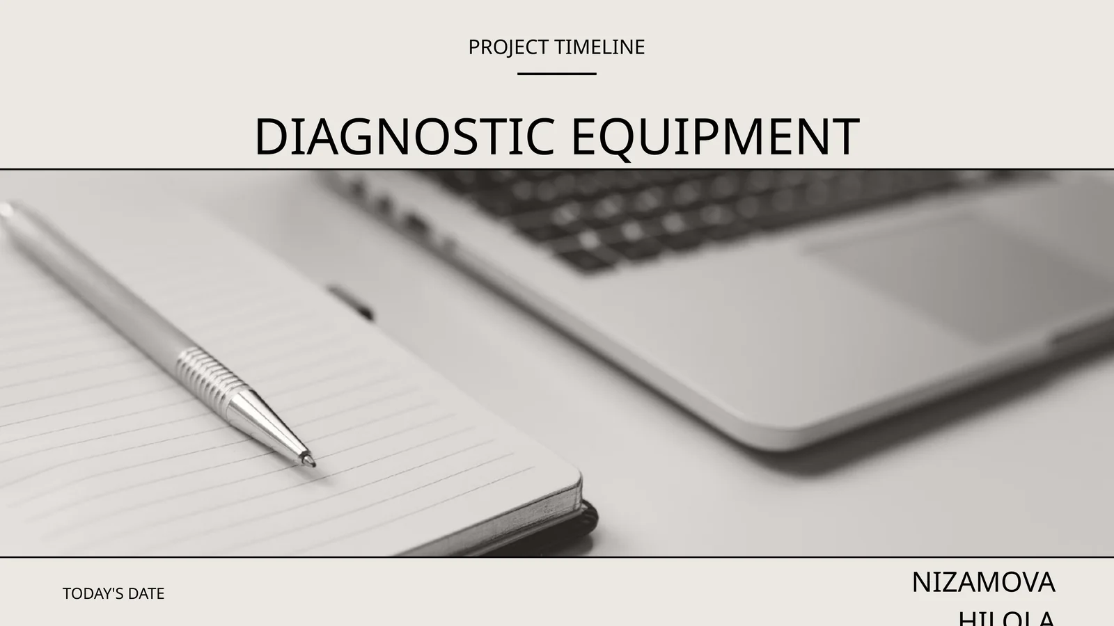 DIAGNOSTIC EQUIPMENT