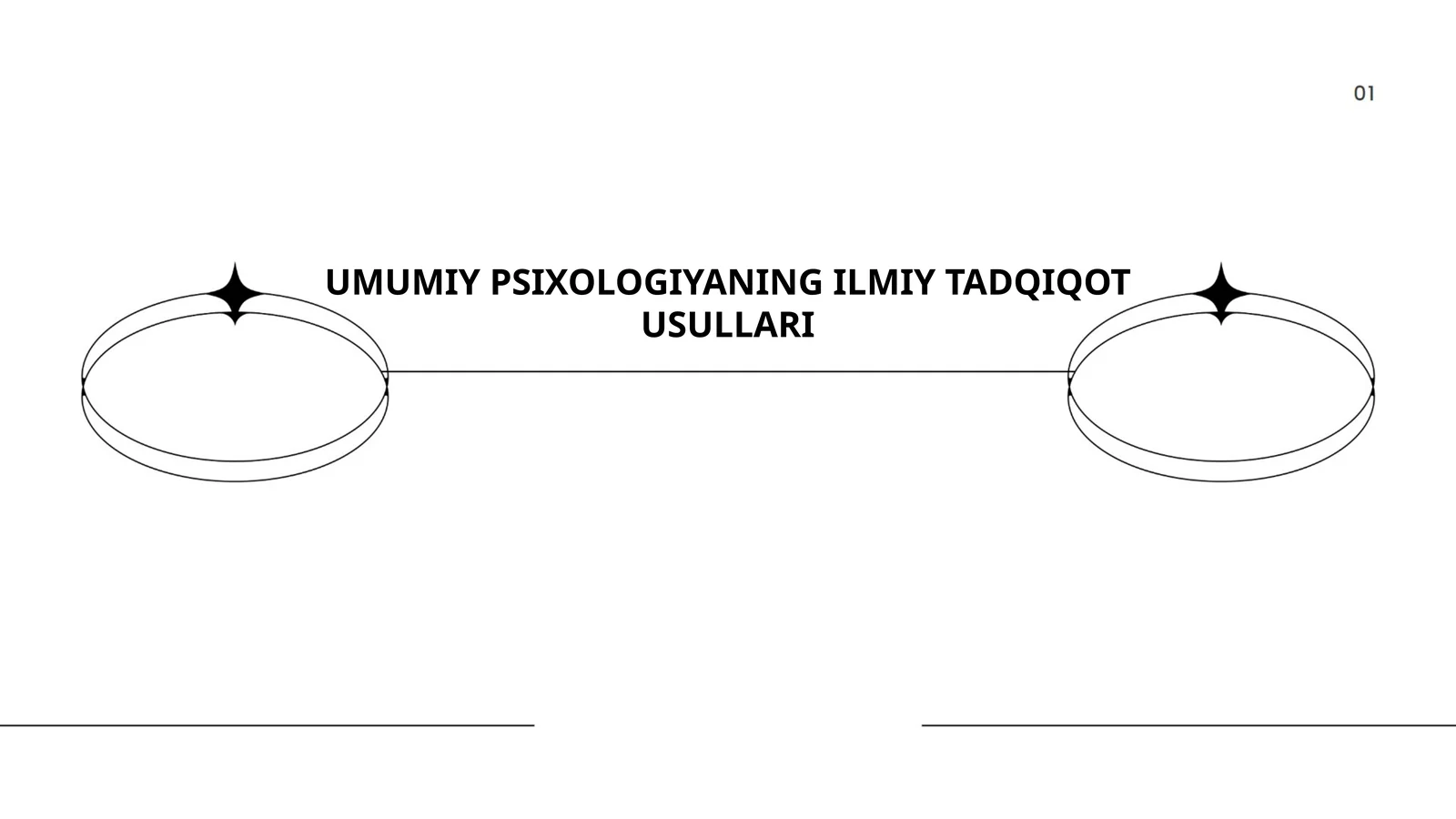 UMUMIY PSIXOLOGIYANING ILMIY TADQIQOT USULLARI
