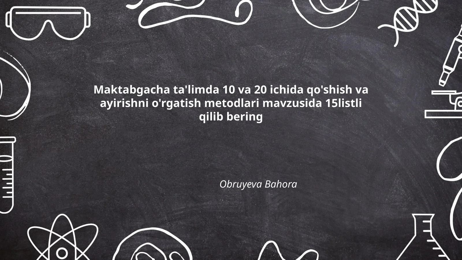 Qo‘shish va ayirishni o'rgatish metodlari