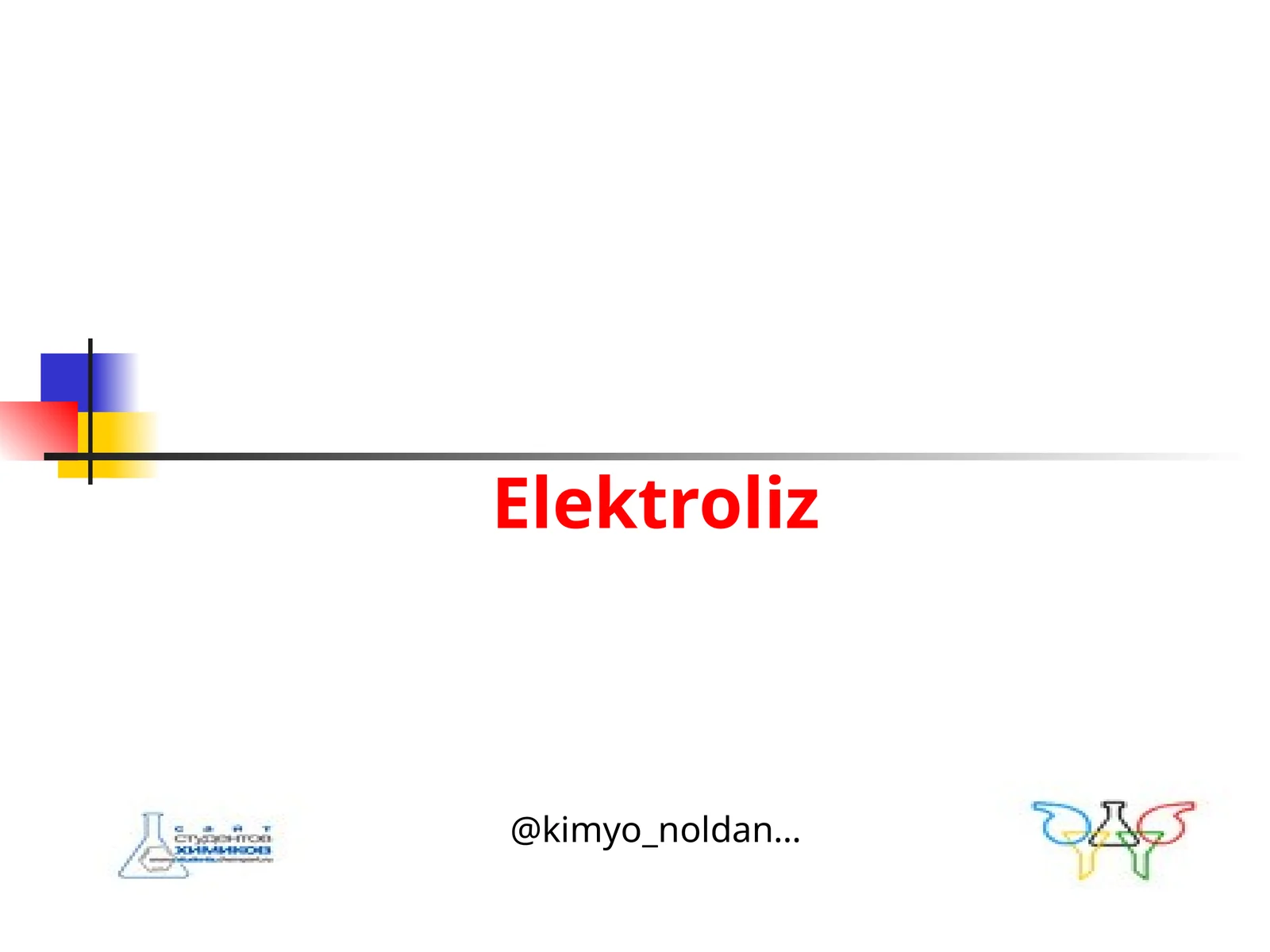 elektroliz