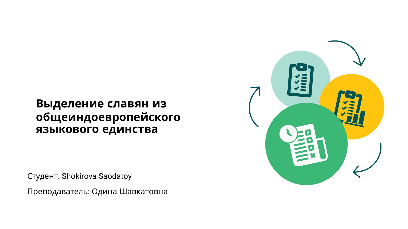 Выделение славян из общеиндоевропейского языкового единства