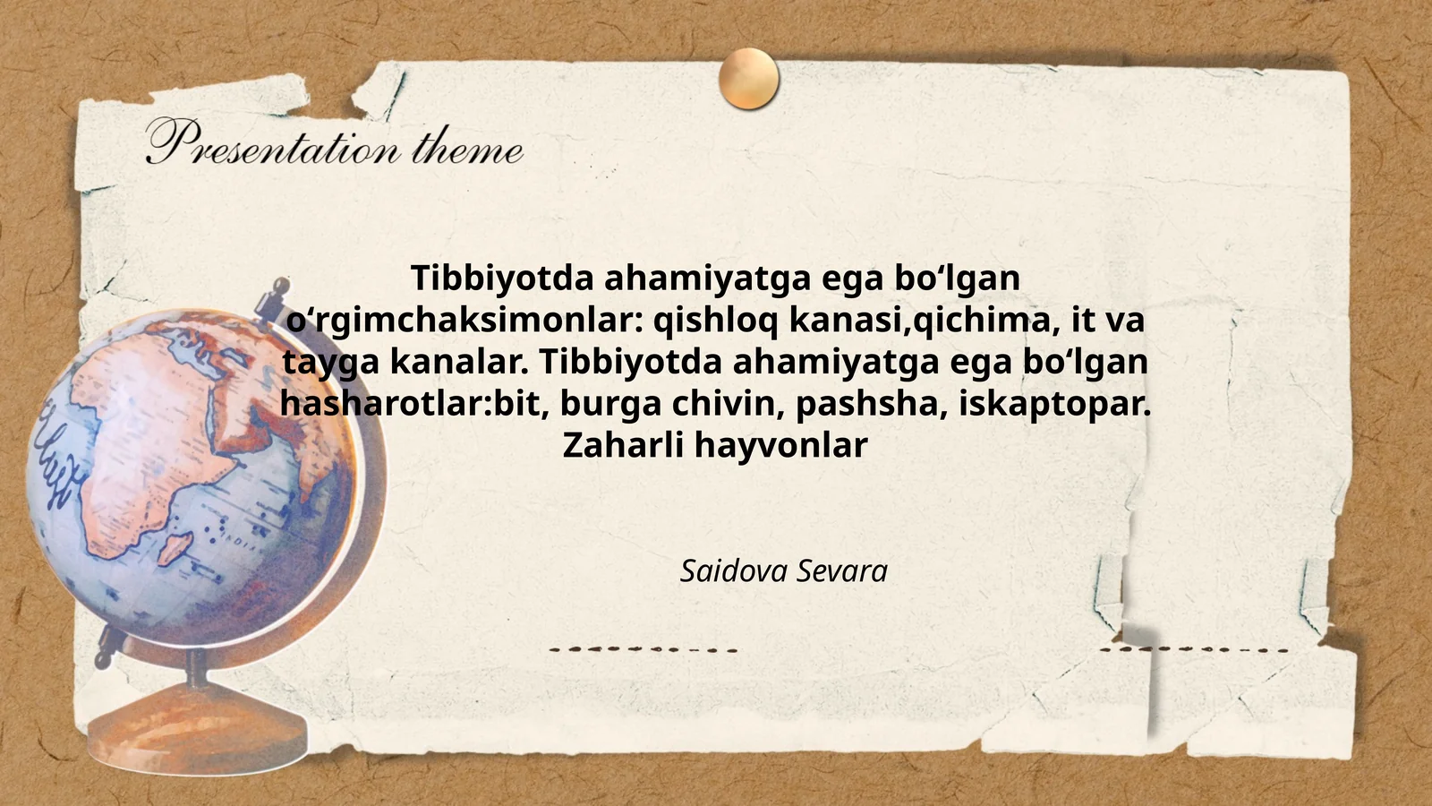 Tibbiyotda ahamiyatga ega boʻlgan oʻrgimchaksimonlar