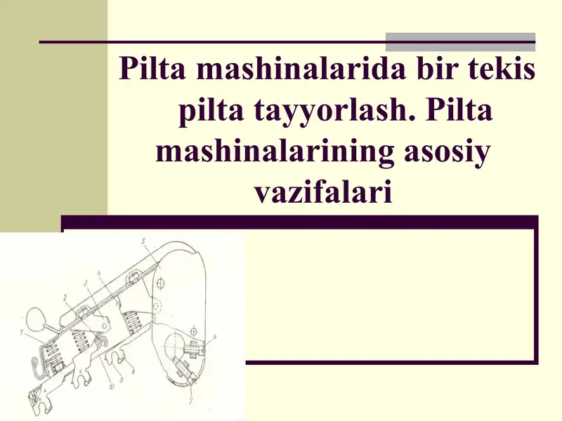 Pilta mashinalari