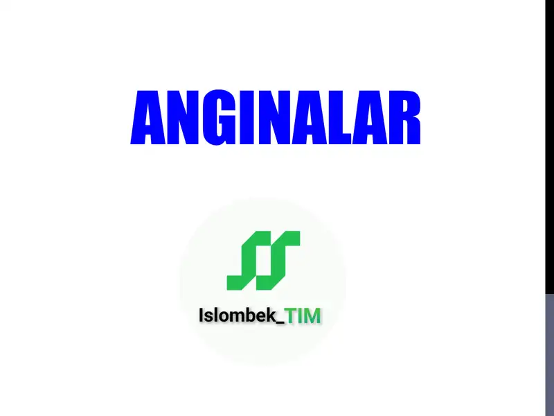 Anginalar
