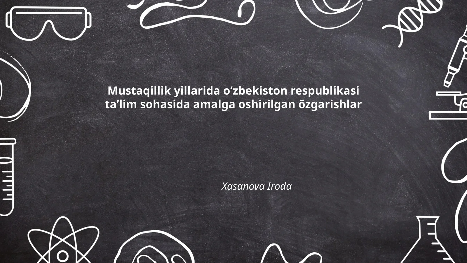 Oʻzbekiston Respublikasi ta'lim sohasida oʻzgarishlar