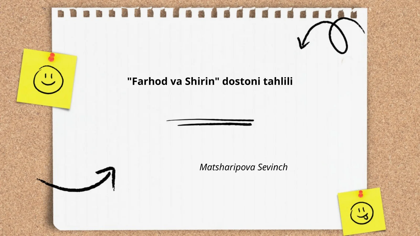 Farhod va Shirin dostoni tahlili