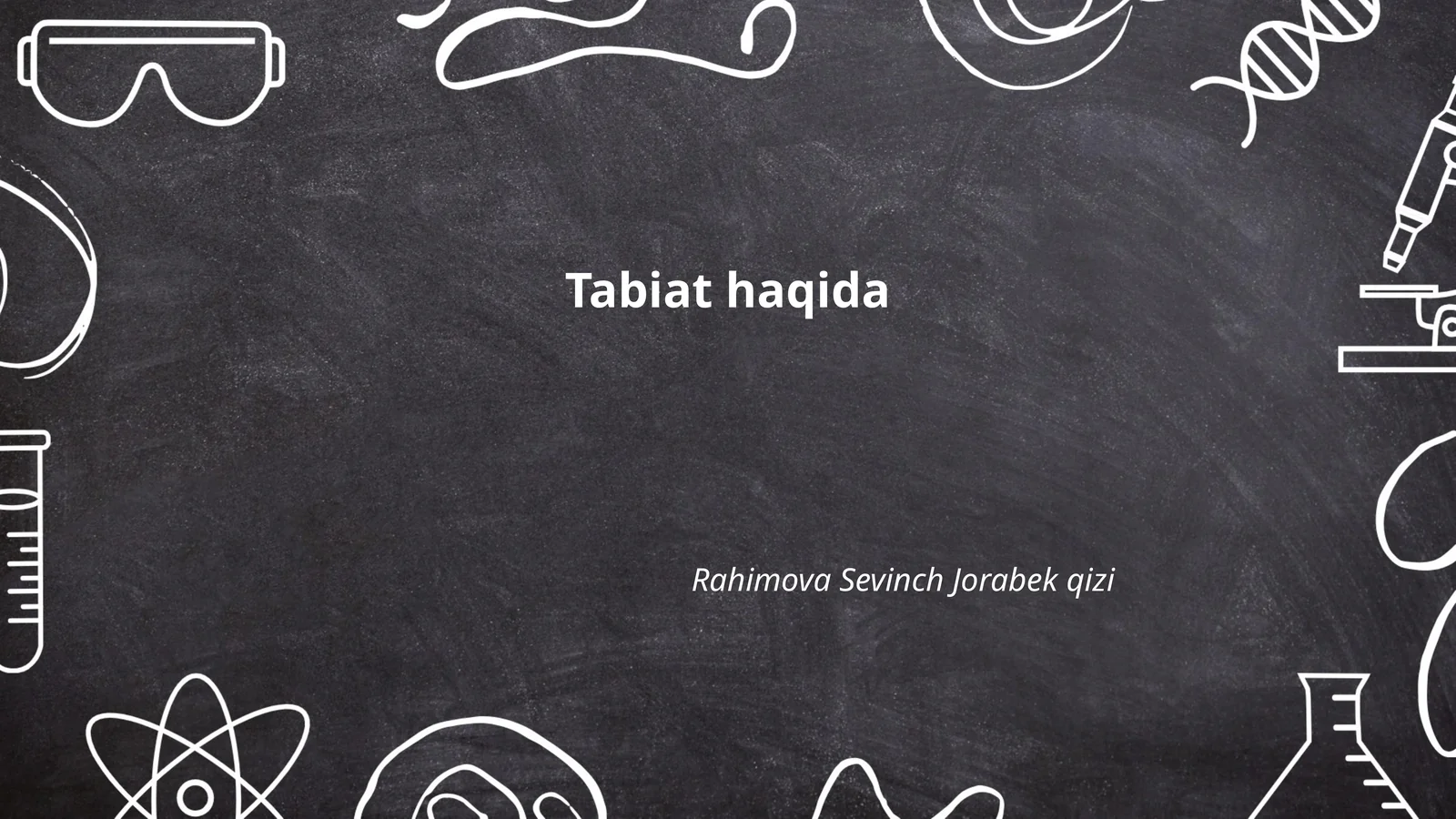 Tabiat va bioxilma-xillik
