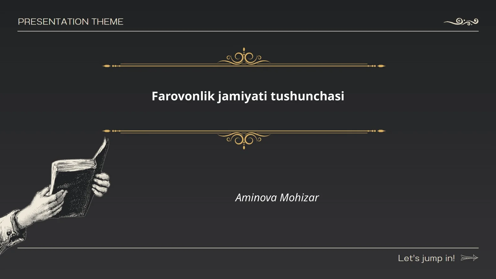 Farovonlik jamiyati tushunchasi
