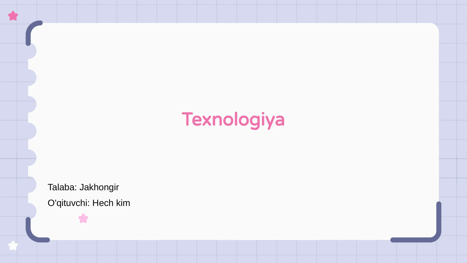 Texnologiya