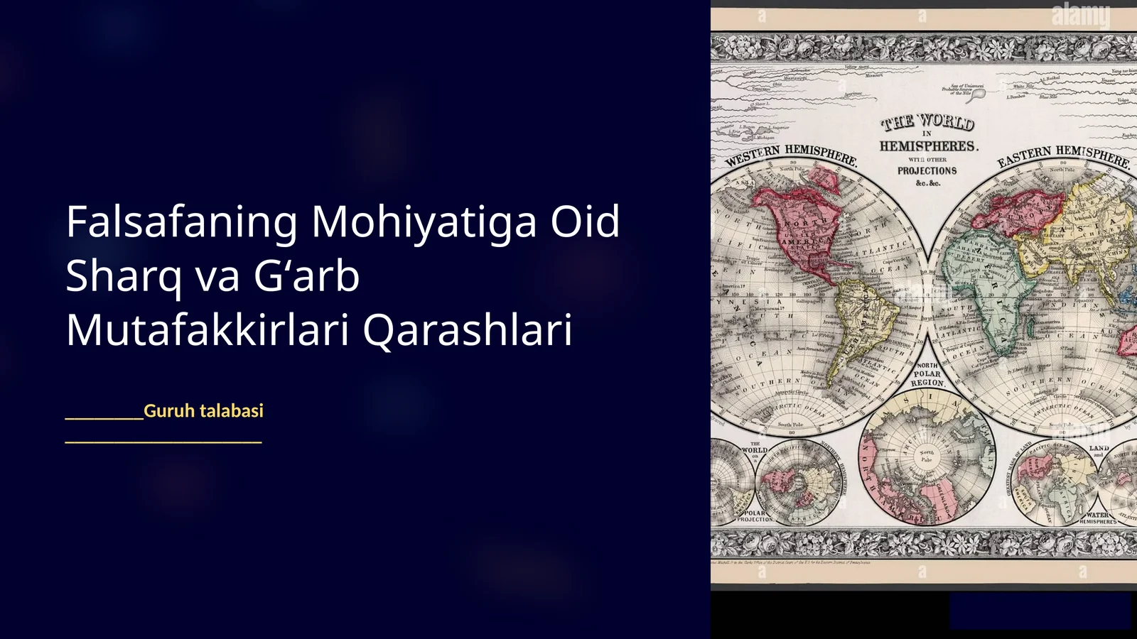 Falsafaning Mohiyatiga Oid Sharq va Gʻarb Mutafakkirlari Qarashlari