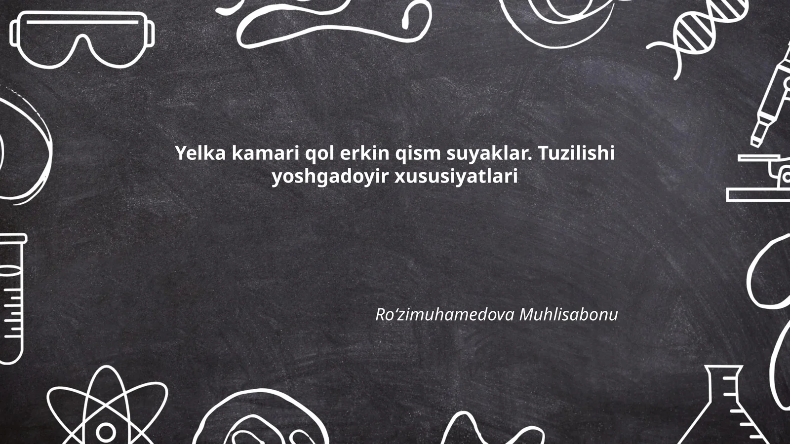 Yelka kamari tuzilishi