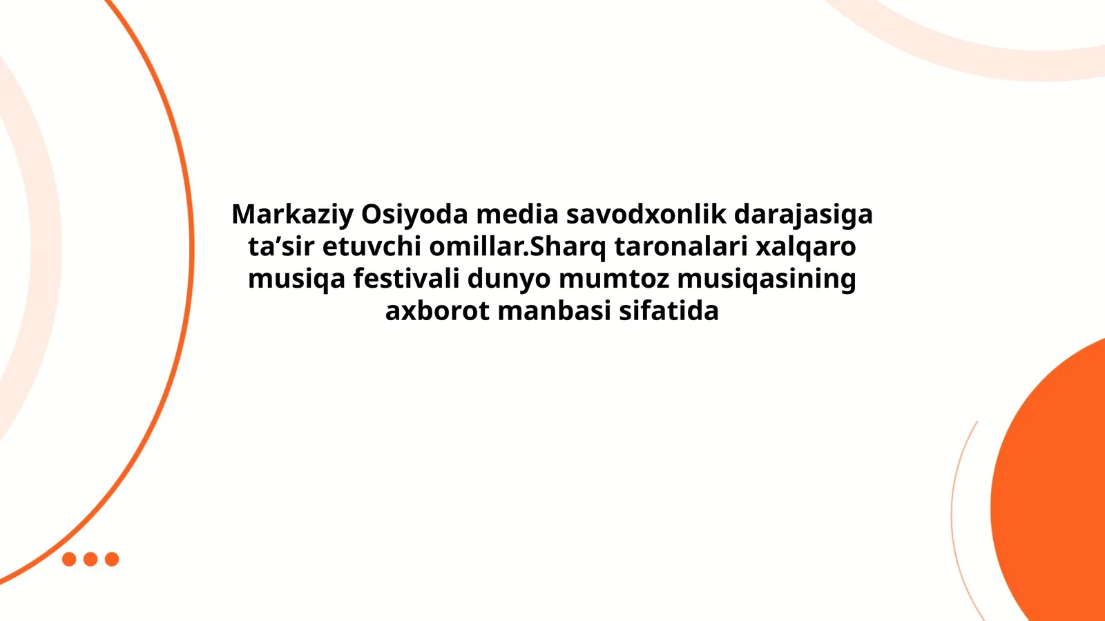 Sharq taronalari xalqaro musiqa festivali