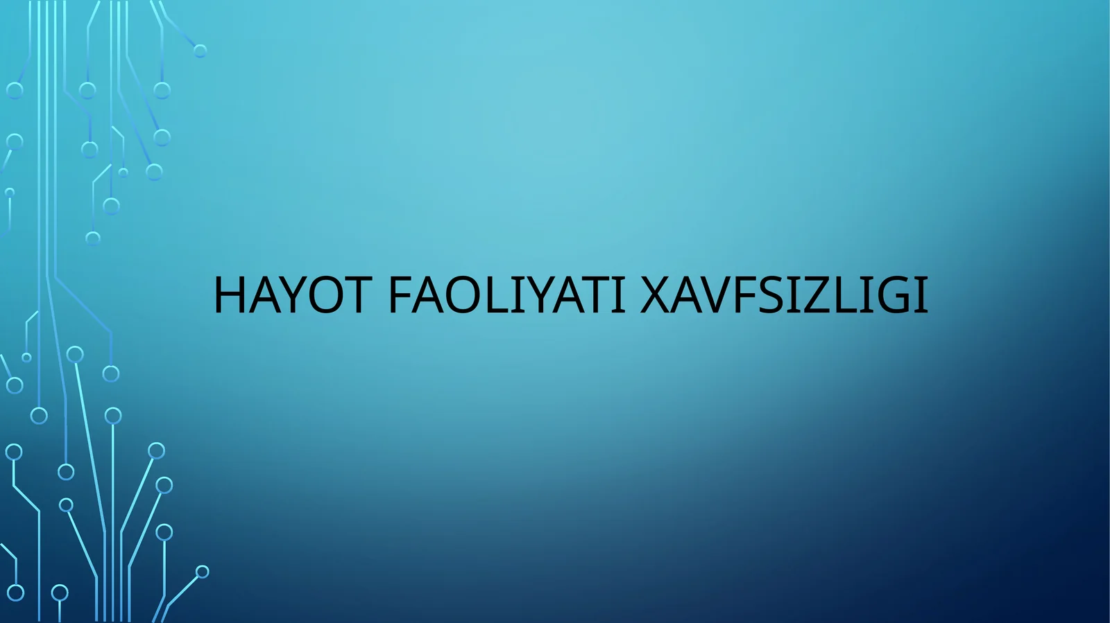 Gidrotexnik inshootlarining xavfsizligi to’g’risidagi qonun