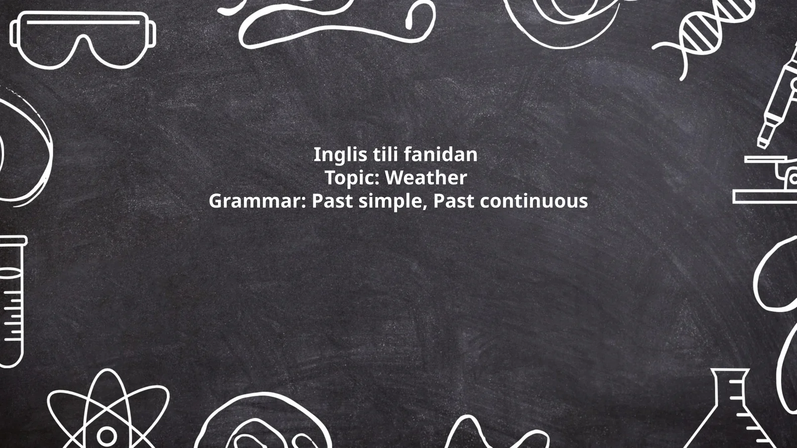 Inglis tili fanidan