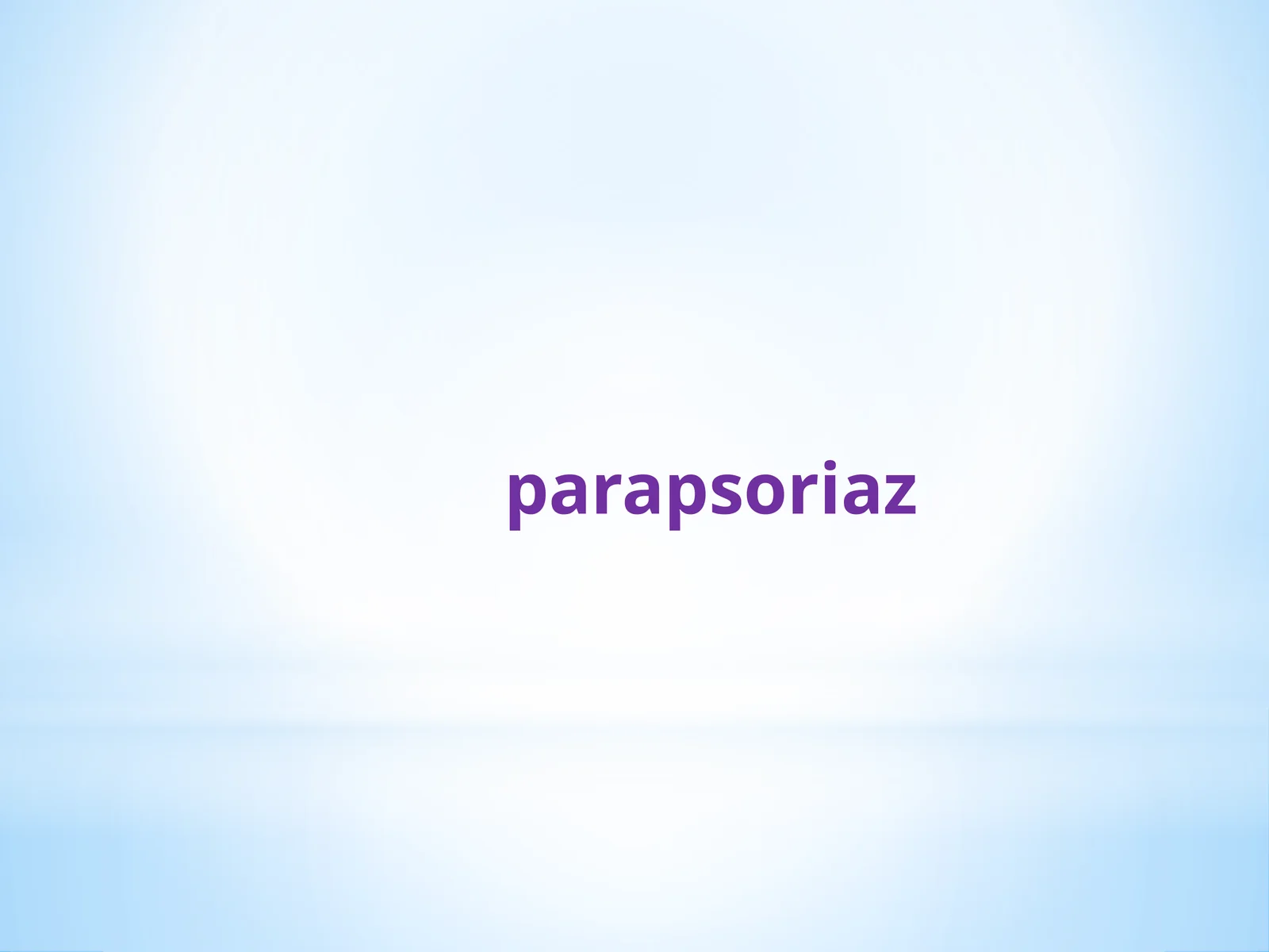 parapsoriaz