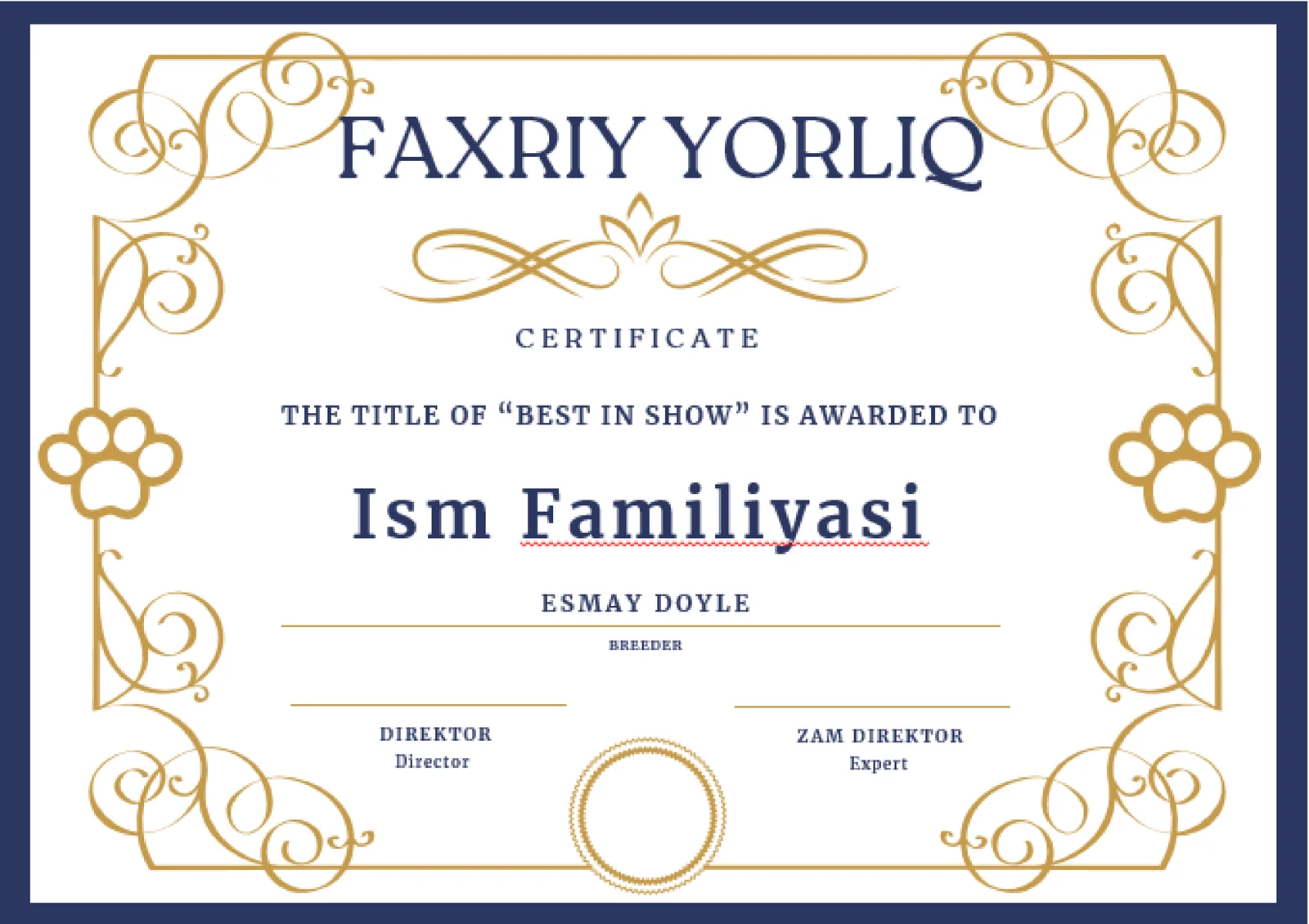 FAXRIY YORLIQ