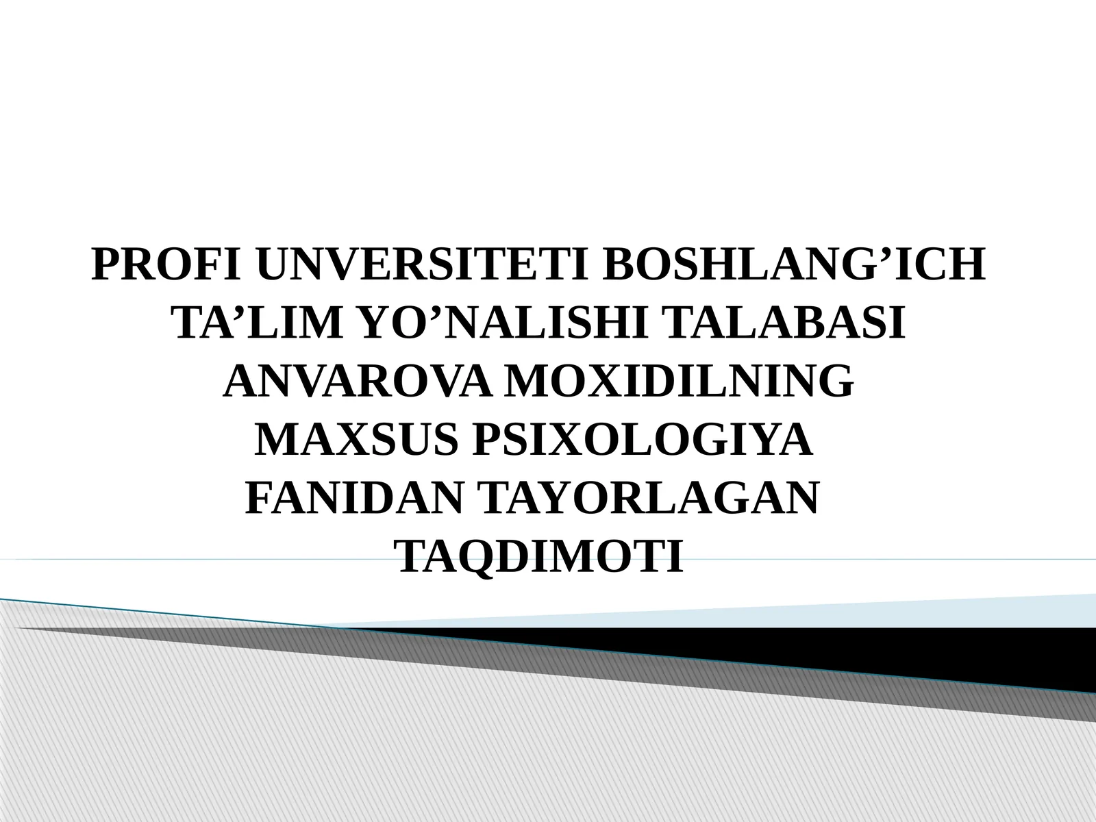 Nogiron bolalarning emotsional rivojlanishi