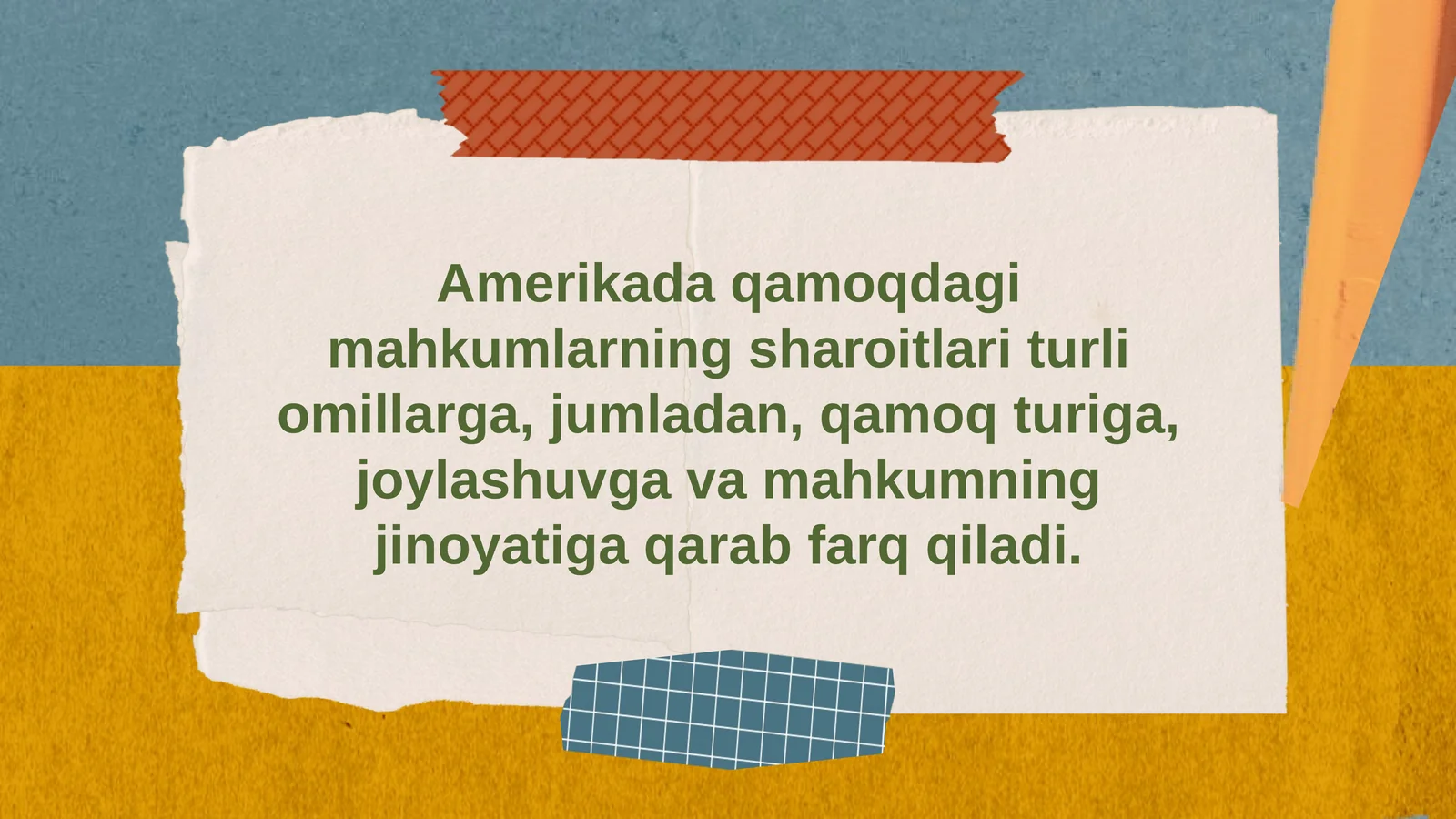 Qamoq turlari