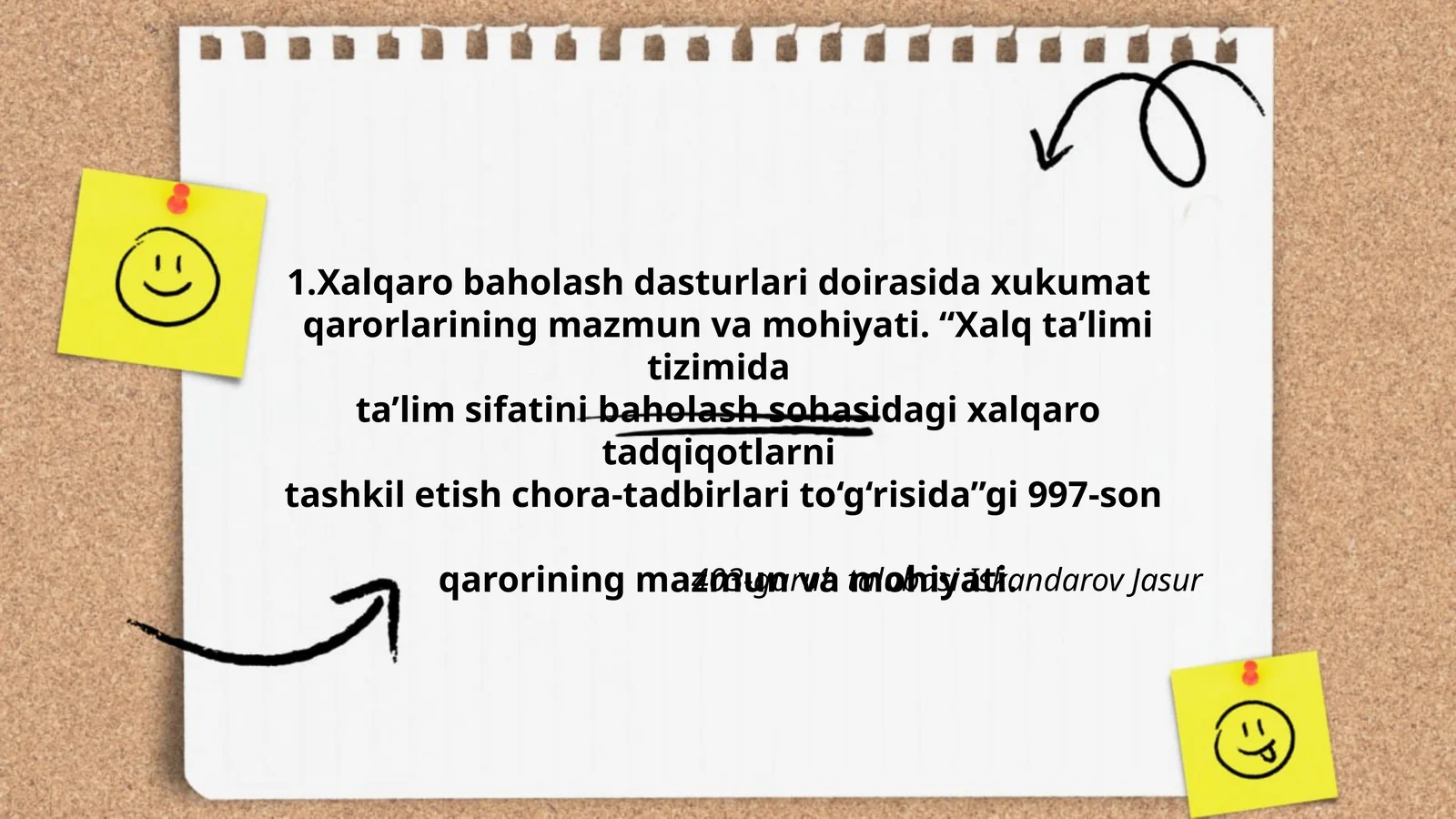 Xalqaro baholash dasturlari