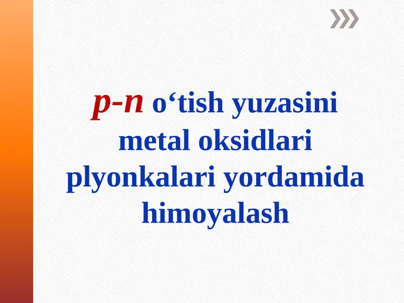 Metall oksidlari plyonkalari