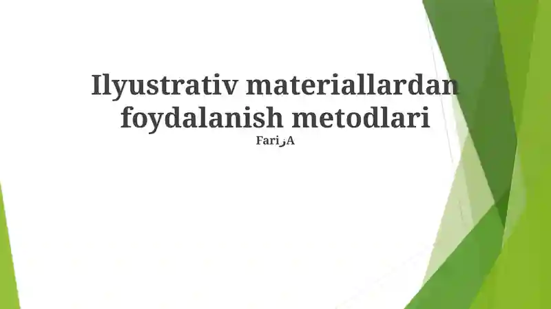 Rasm va suratlardan foydalanish