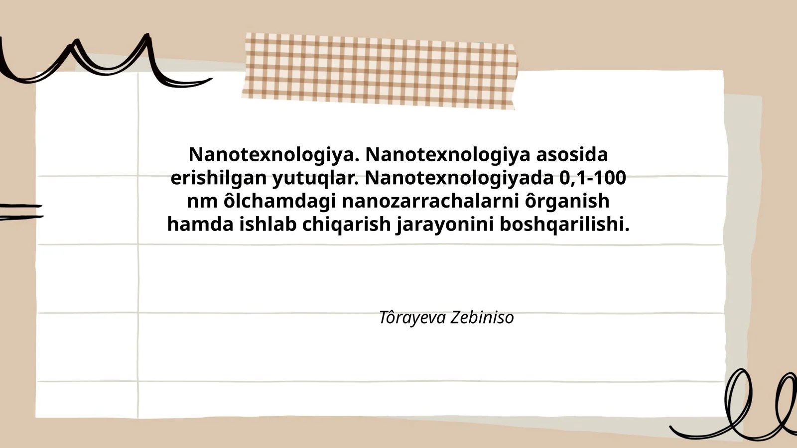 Nanotexnologiya. Nanotexnologiya asosida erishilgan yutuqlar