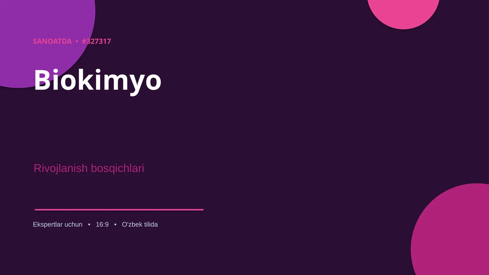 Biokimyo