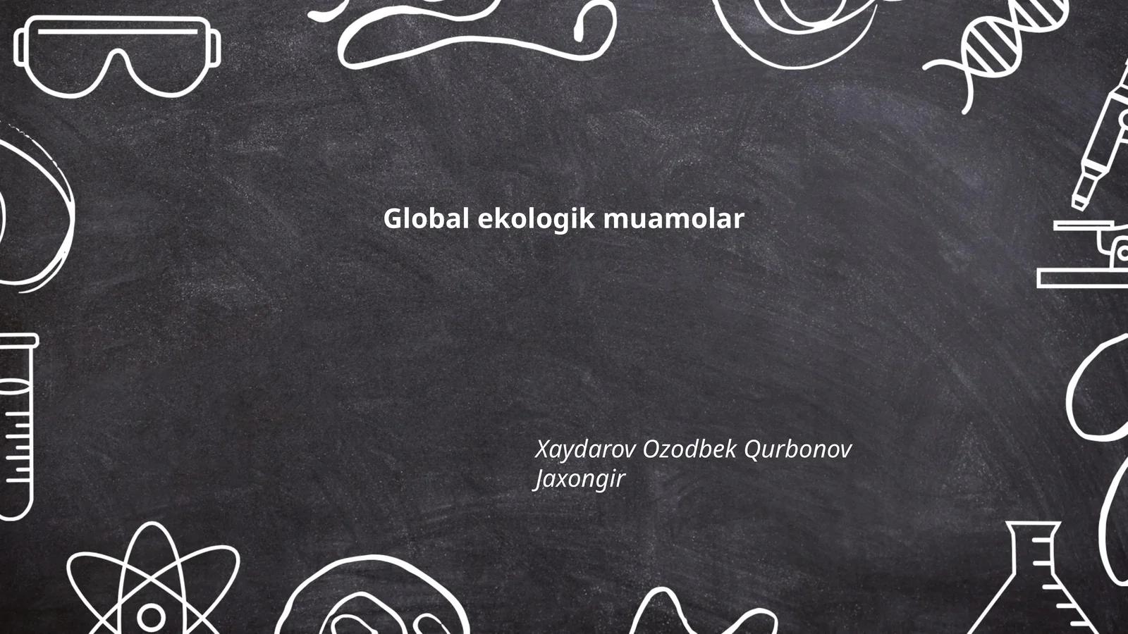 Global ekologik muamolar