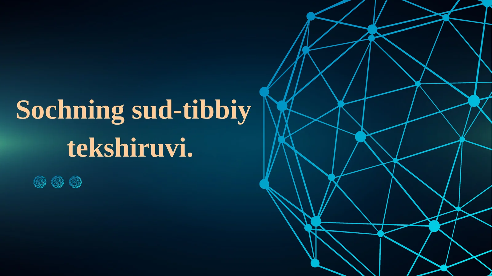 Sochning sud-tibbiy tekshiruvi