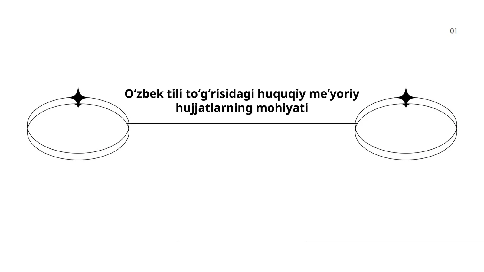 Oʻzbek tili toʻgʻrisidagi huquqiy meʼyoriy hujjatlarning mohiyati