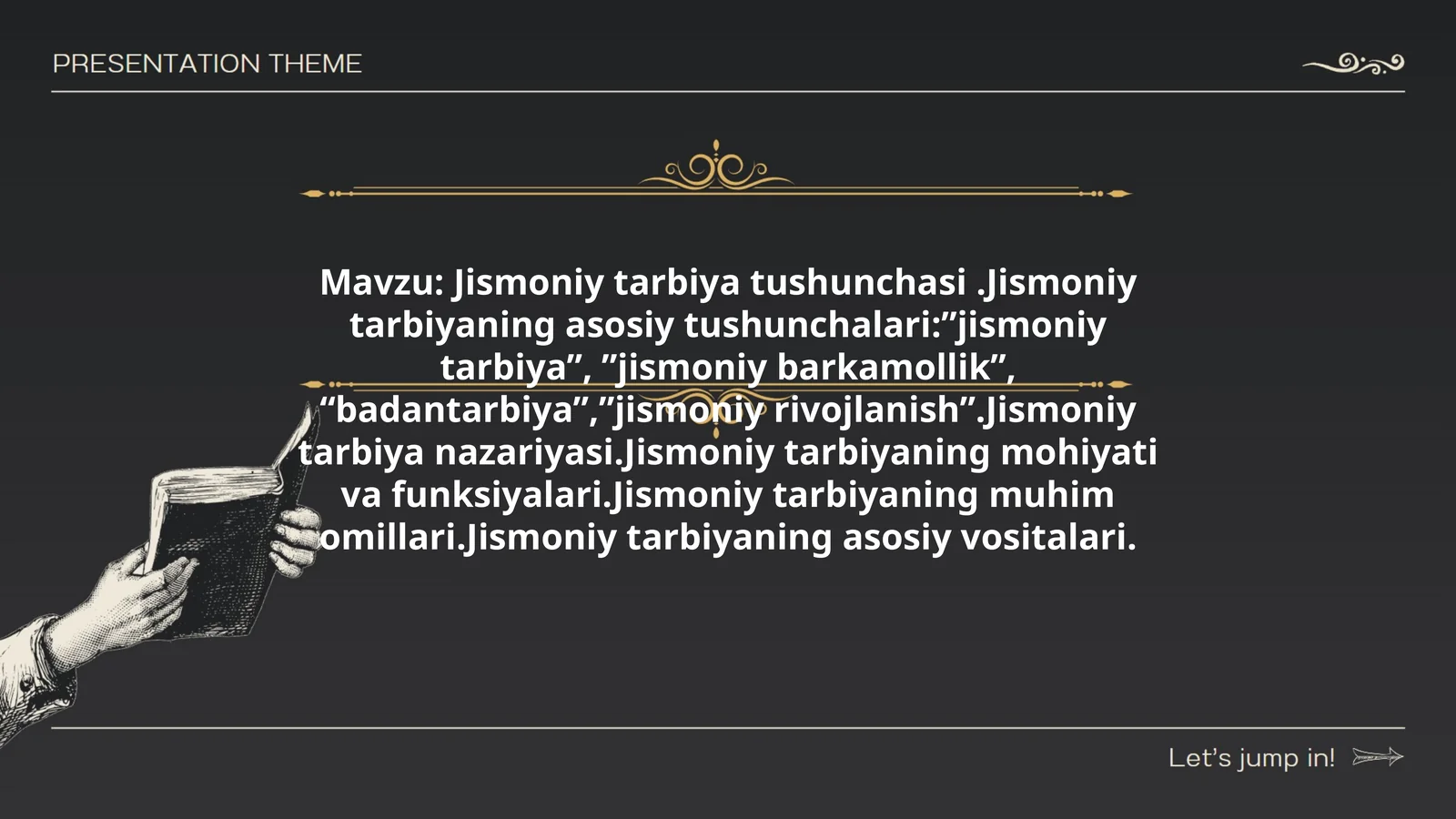 Jismoniy tarbiya tushunchasi