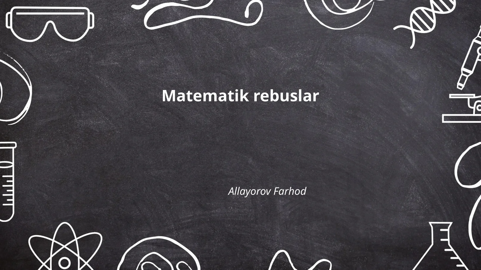 Matematik rebuslar