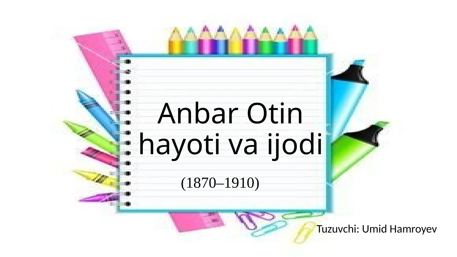 Anbar Otinhayotivaijodi