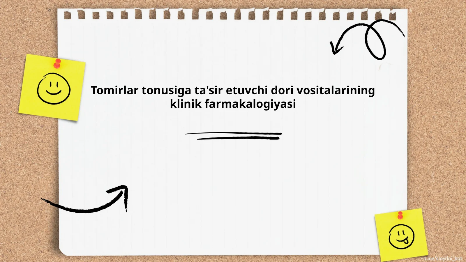 Tomirlar tonusiga ta'sir etuvchi dori vositalarining klinik farmakalogiyasi