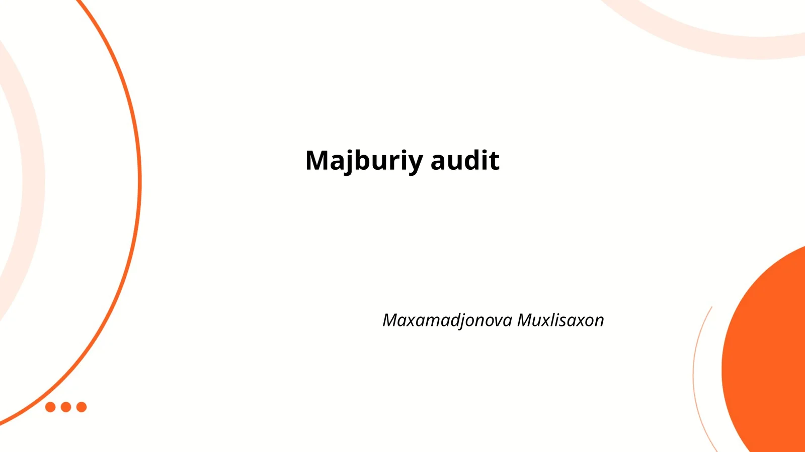 Majburiy audit