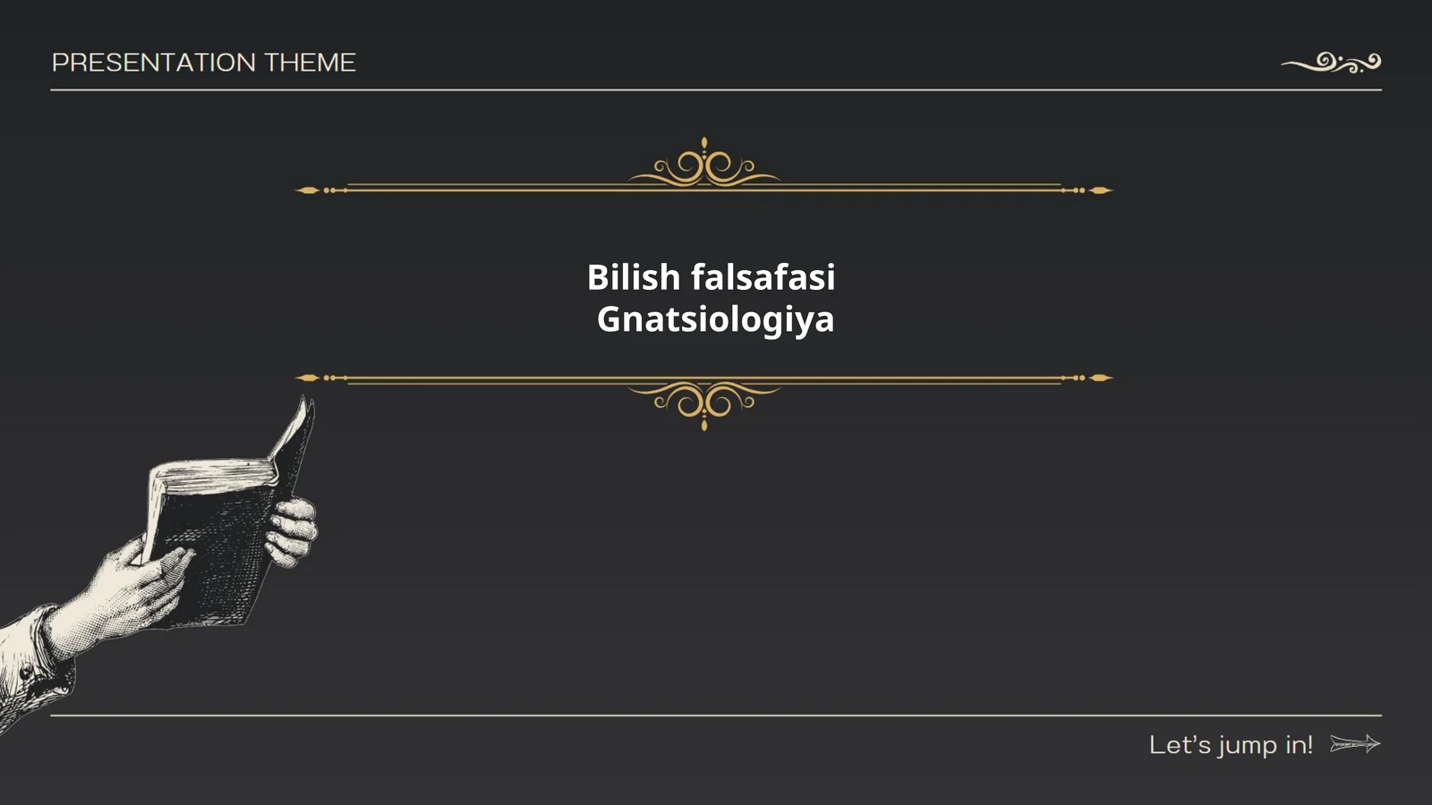 Bilish falsafasi