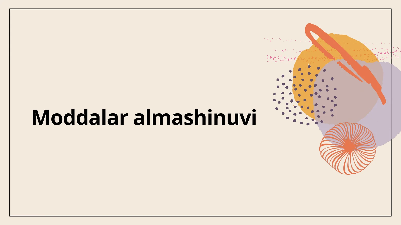 Moddalar almashinuvi
