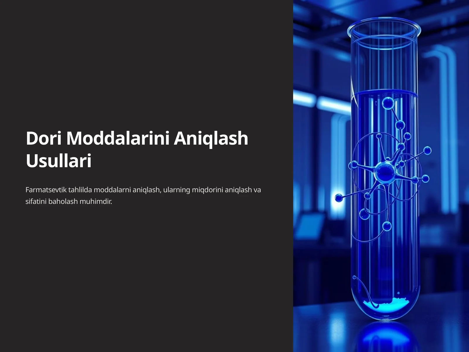 Dori ModdalariniAniqlashUsullari