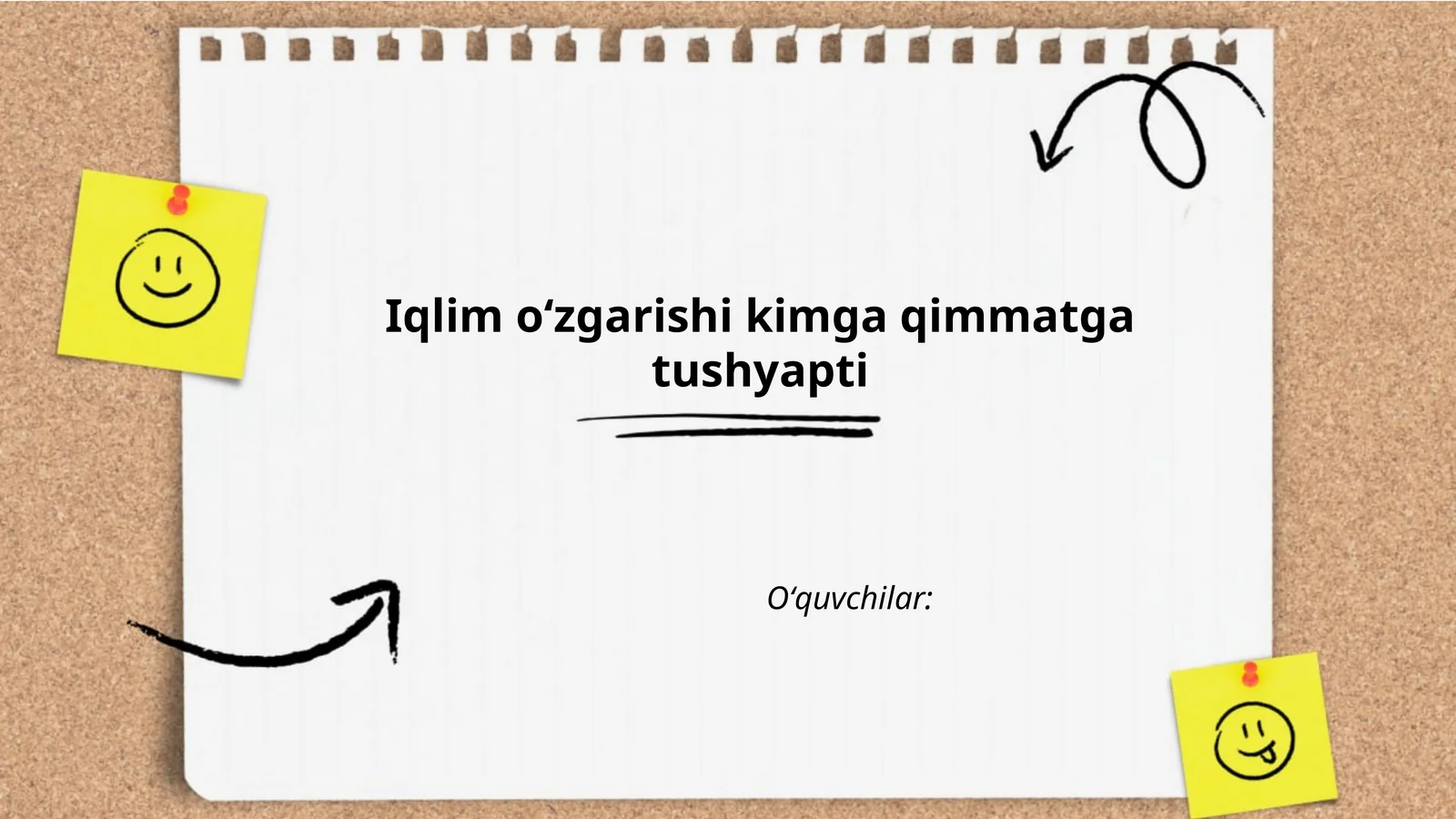 Iqlim oʻzgarishi kimga qimmatga tushyapti