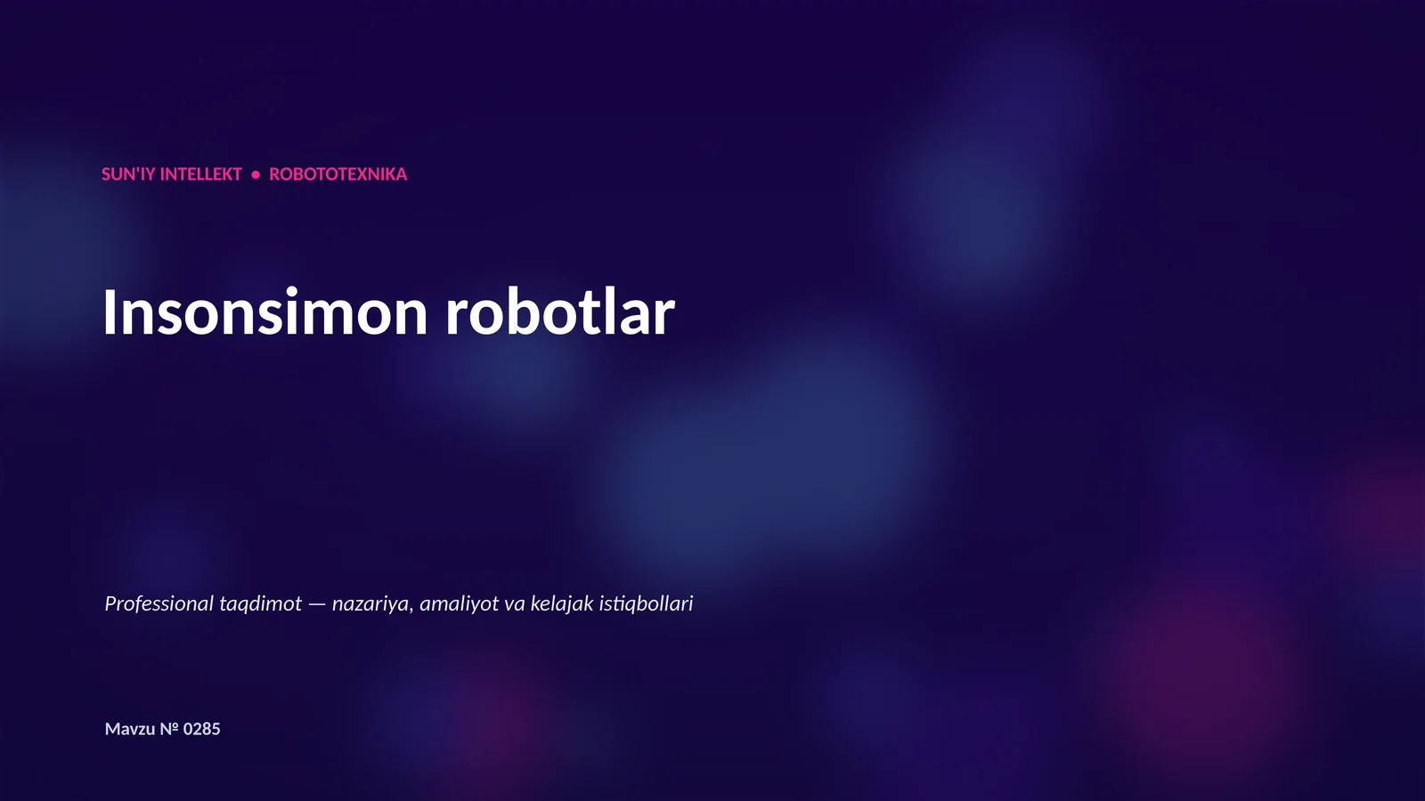 Insonsimon robotlar