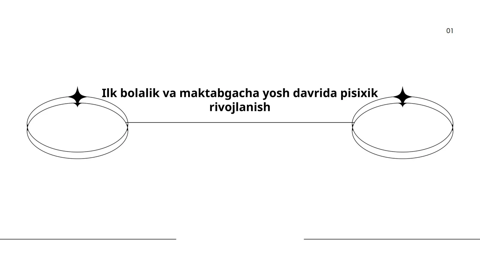 Ilk bolalik va maktabgacha yosh davrida pisixik rivojlanish