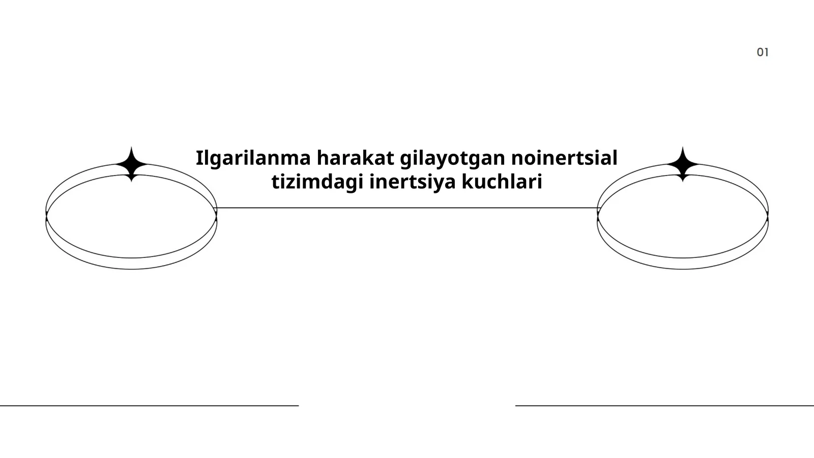 Noinertsial tizimlar nazariyasi
