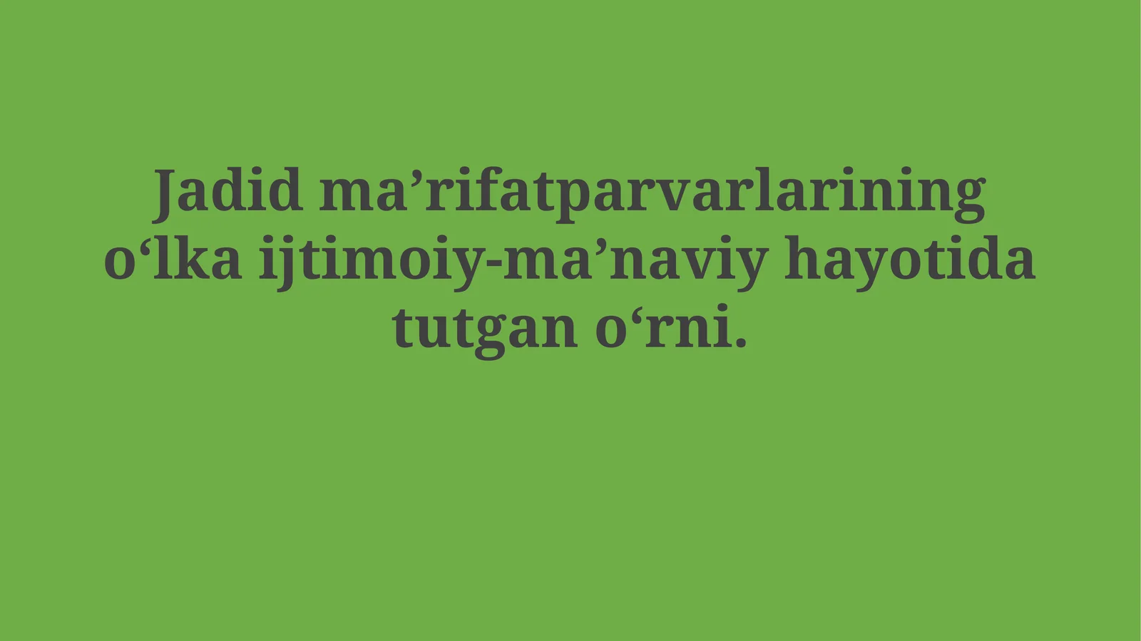 Jadid Ma'rifatparvarlar