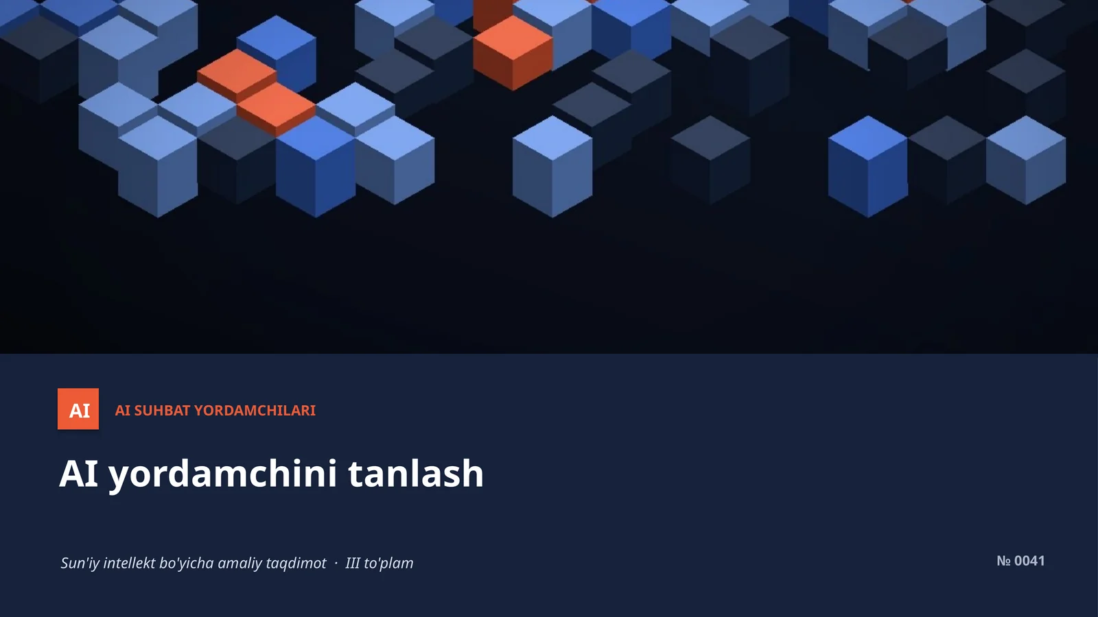AI SUHBAT YORDAMCHILARI