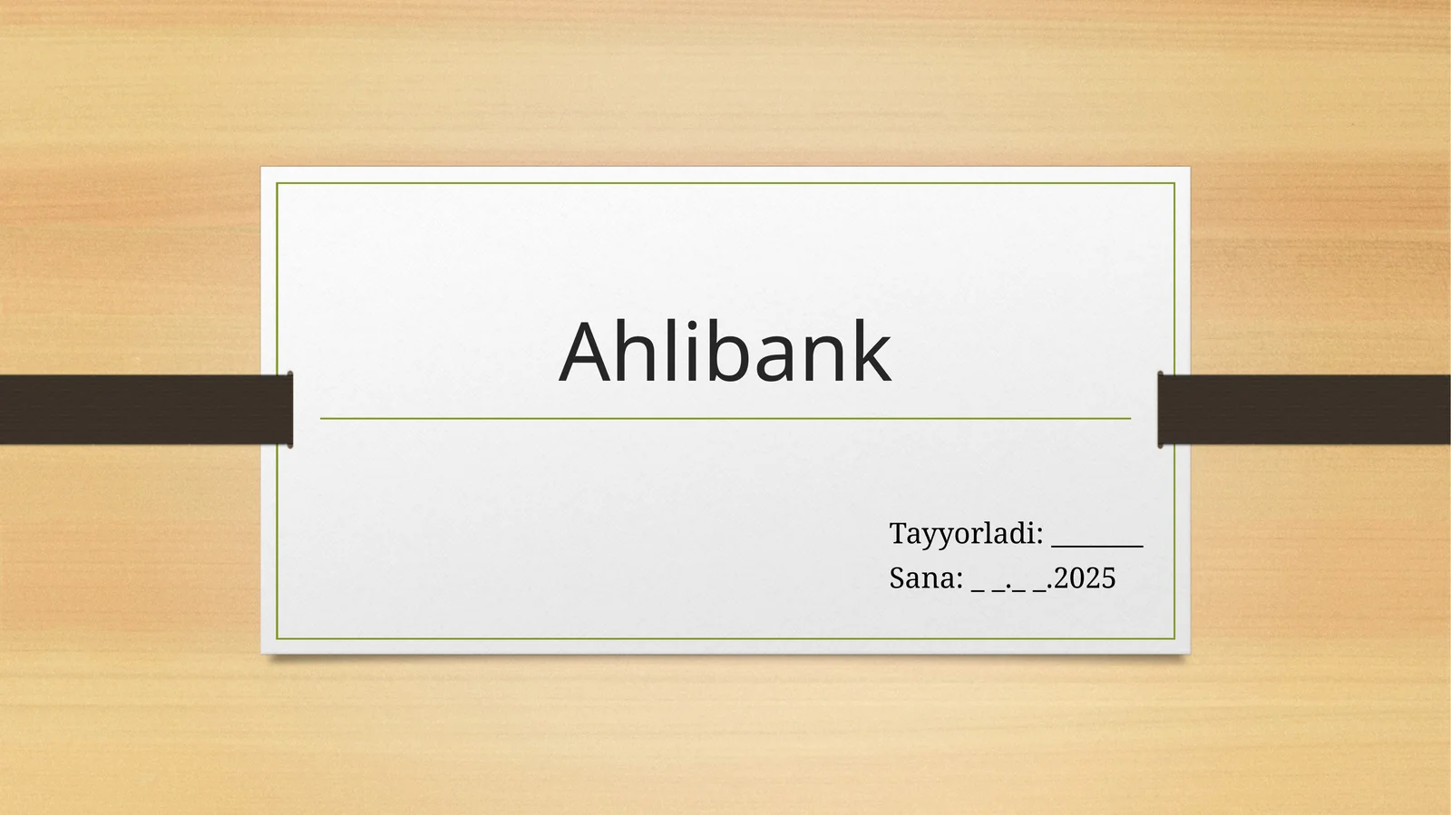 Ahlibank