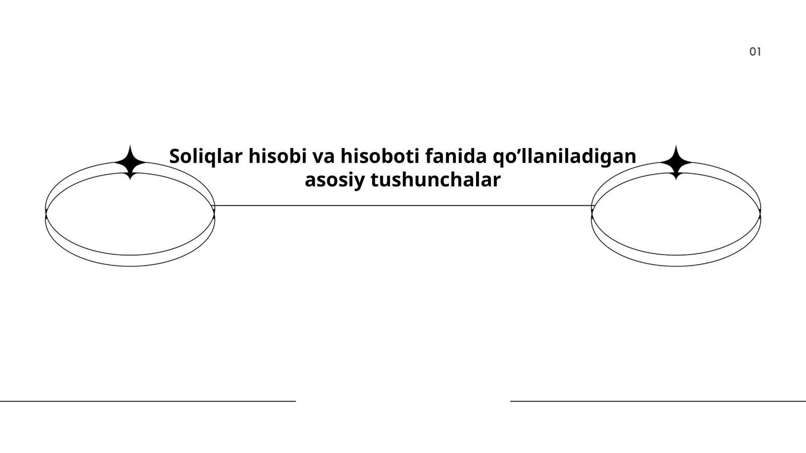 Soliqlar hisobi va hisoboti fanida qo’llaniladigan asosiy tushunchalar