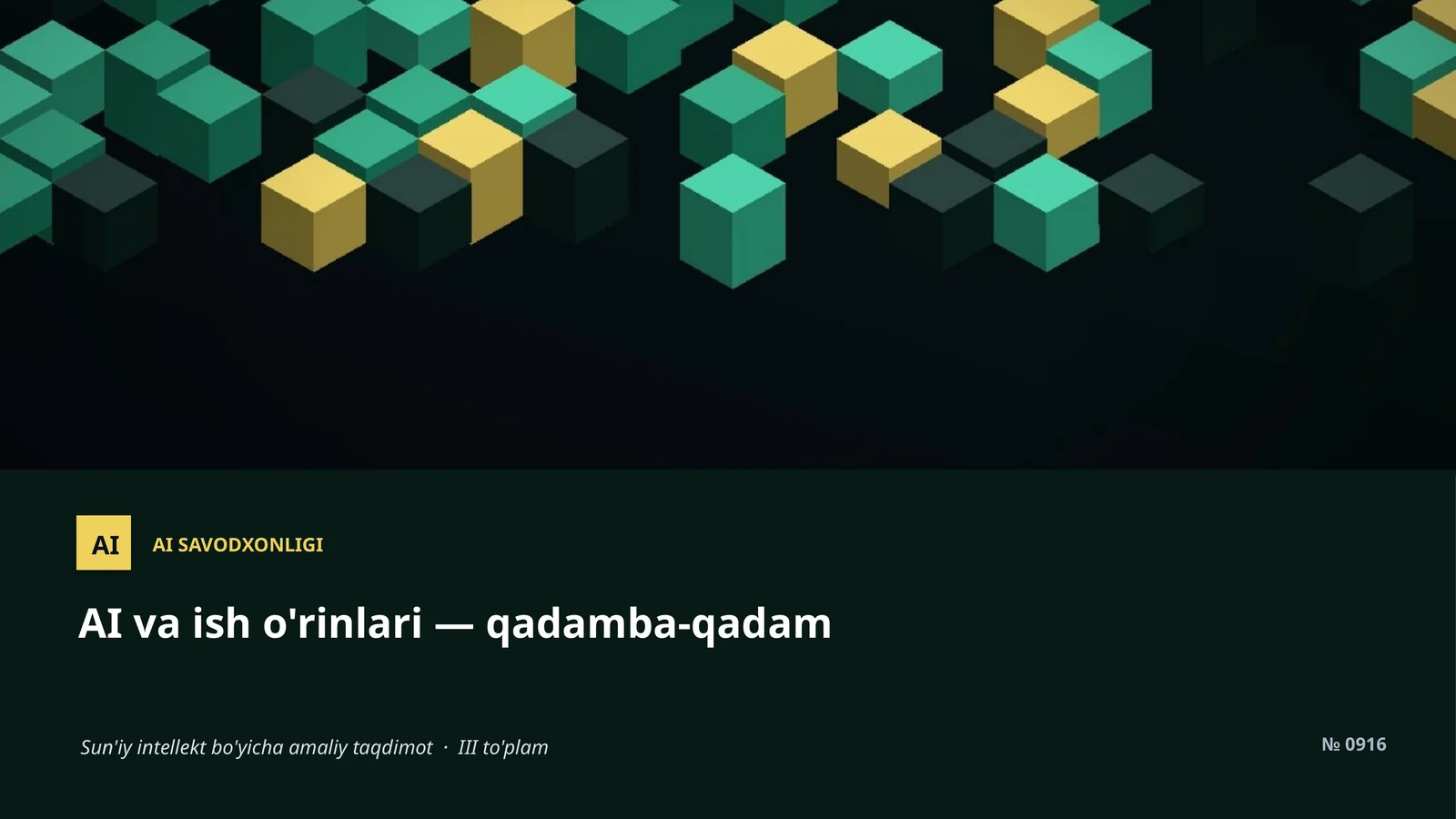 AI SAVODXONLIGI