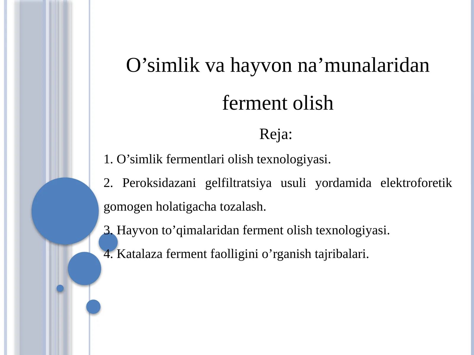 O’simlikvahayvonna’munalaridanfermentolish